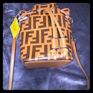 Crossbody, mini bucket bag